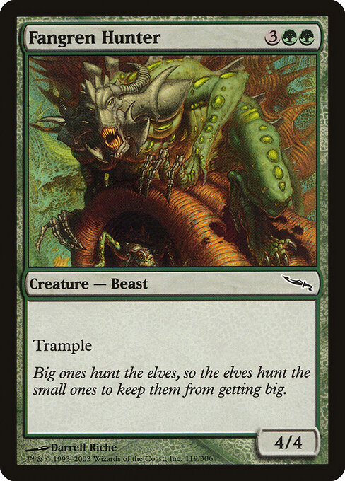 Fangren Hunter - Mirrodin Magic card