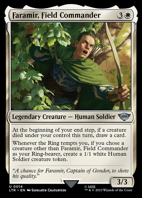 Faramir, Field Commander - The Lord of the Rings: Tales of Middle-earth Magic card