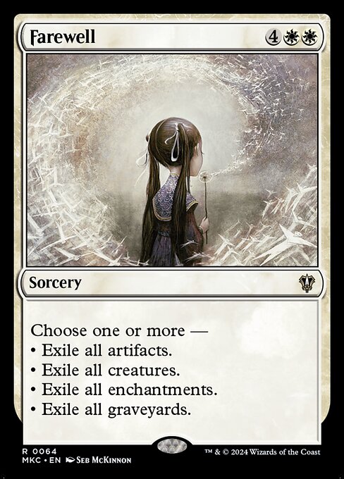 Farewell - Murders at Karlov Manor Commander Magic card