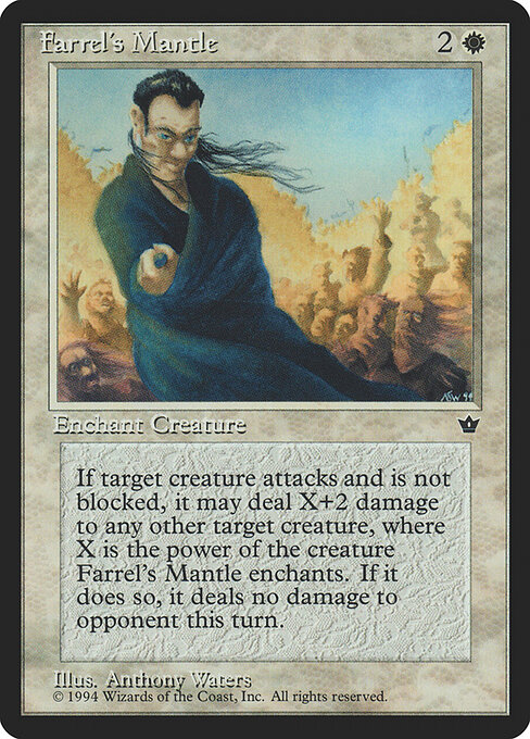 Farrel's Mantle - Fallen Empires (#2) - Illustrated by Anthony S. Waters - Magic: The Gathering Card