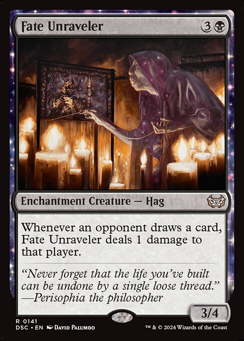 Fate Unraveler - Duskmourn: House of Horror Commander Magic card