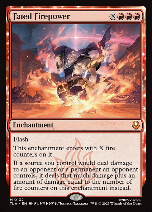 Fated Firepower - Avatar: The Last Airbender Magic card