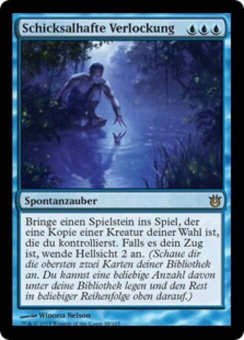 命定迷醉 (Fated Infatuation) - Born of the Gods (#39) - Illustrated by Winona Nelson - Magic: The Gathering Card