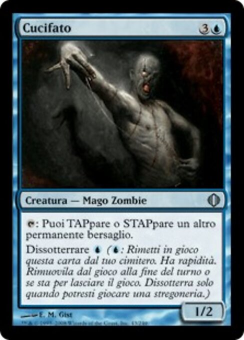 Cucifato (Fatestitcher) - Shards of Alara (#43) - Illustrated by E. M. Gist - Magic: The Gathering Card