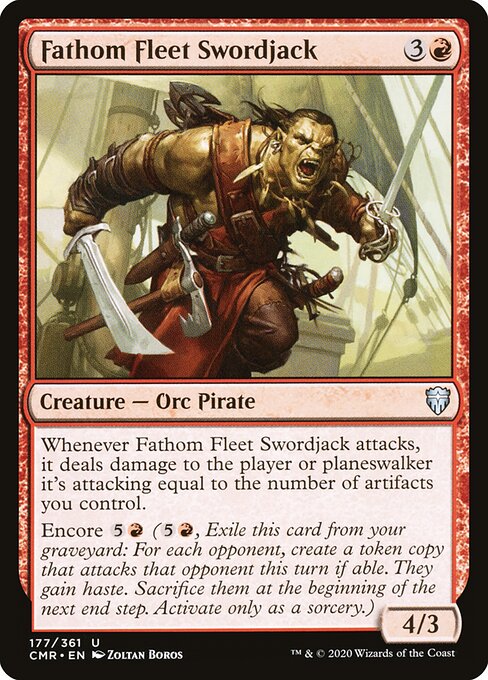 Fathom Fleet Swordjack - Commander Legends Magic card