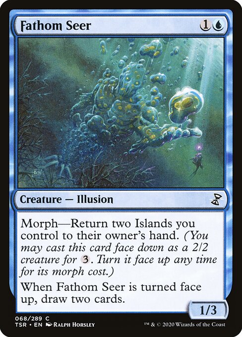 Fathom Seer - Time Spiral Remastered Magic card