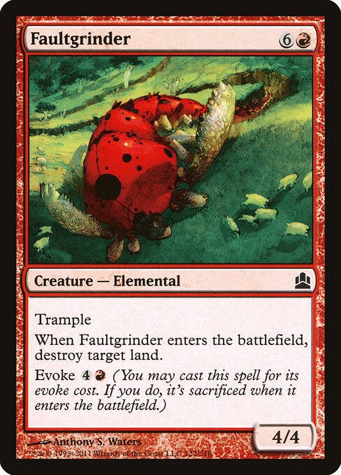 Faultgrinder - Commander 2011 Magic card