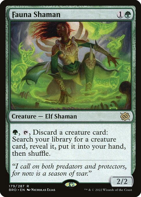 Fauna Shaman - The Brothers' War Magic card