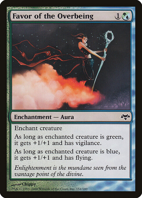 Favor of the Overbeing - Eventide Magic card