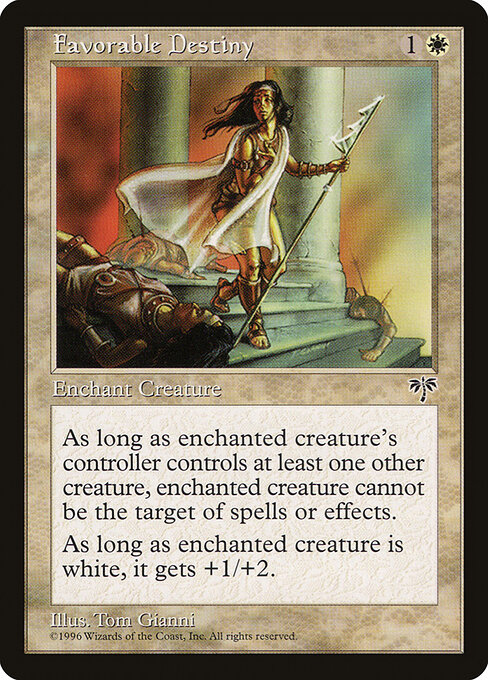 Favorable Destiny - Mirage Magic card