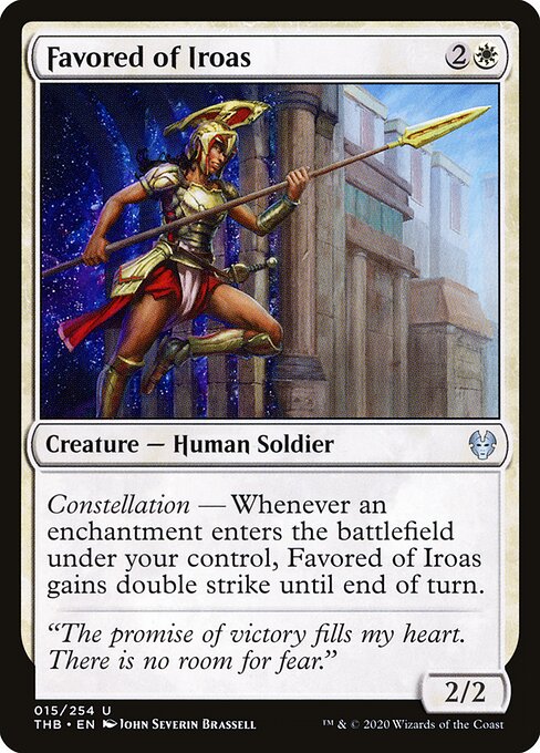 Favored of Iroas - Theros Beyond Death Magic card