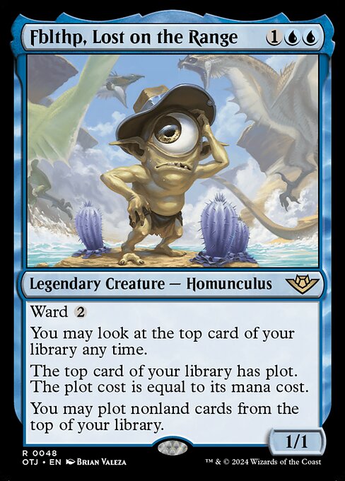 Fblthp, Lost on the Range - Outlaws of Thunder Junction Magic card