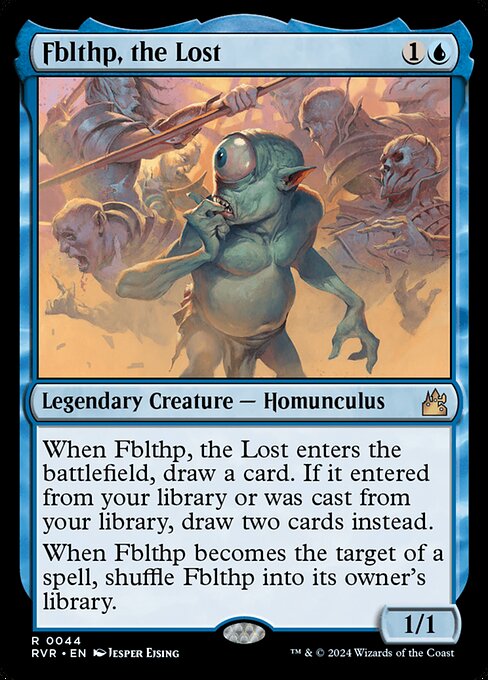 Fblthp, the Lost - Ravnica Remastered Magic card