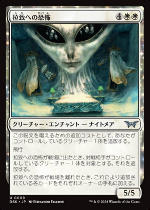 Fear of Abduction