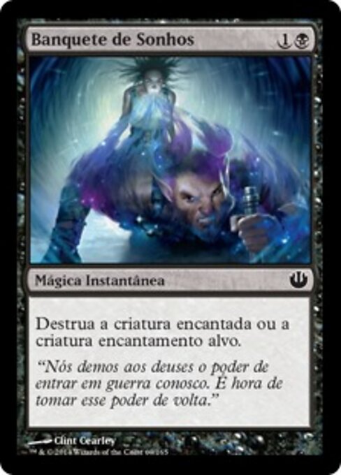 Festin de rêves (Feast of Dreams) - Journey into Nyx (#69) - Illustrated by Clint Cearley - Magic: The Gathering Card