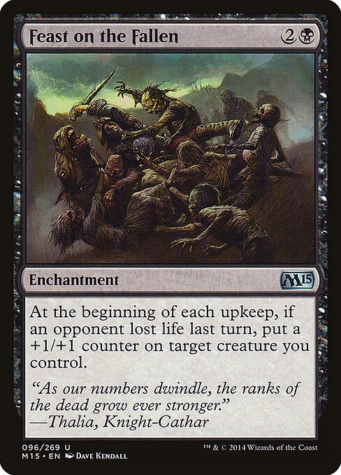 Feast on the Fallen - Magic 2015 Magic card