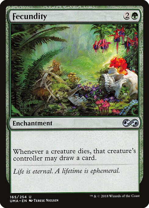Fecundity - Ultimate Masters Magic card