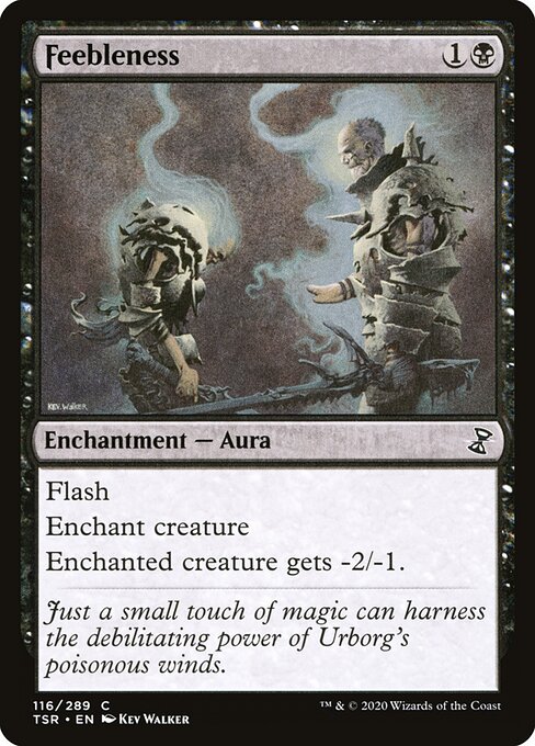 Feebleness - Time Spiral Remastered Magic card