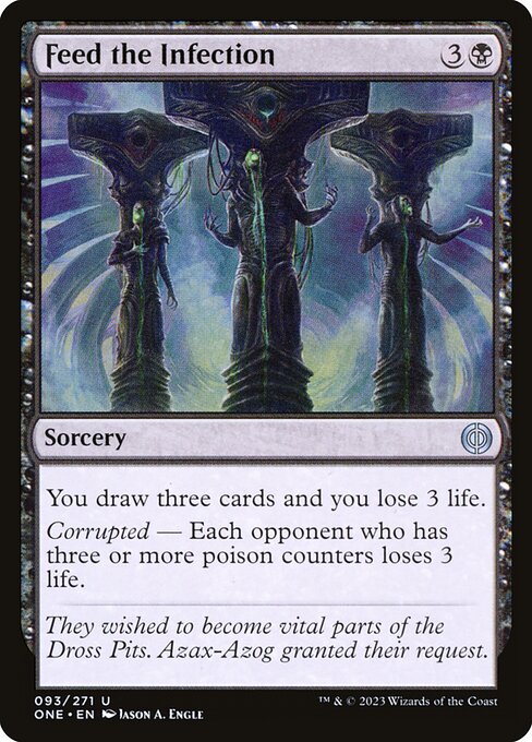 Feed the Infection - Phyrexia: All Will Be One Magic card