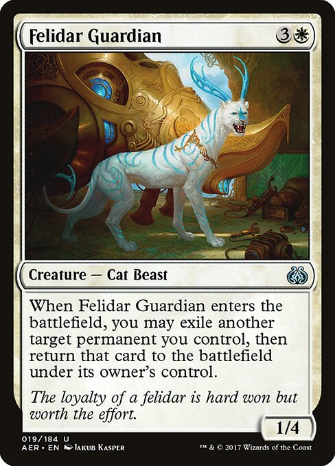 Felidar Guardian - Aether Revolt Magic card