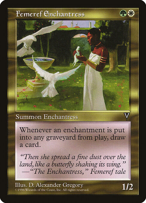 Femeref Enchantress - Visions Magic card
