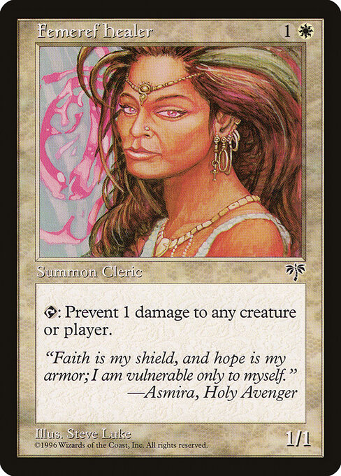 Femeref Healer - Mirage Magic card