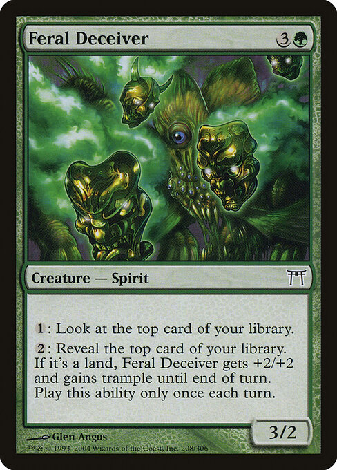 Feral Deceiver - Champions of Kamigawa Magic card