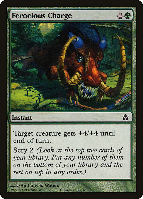 Ferocious Charge - Fifth Dawn Magic card