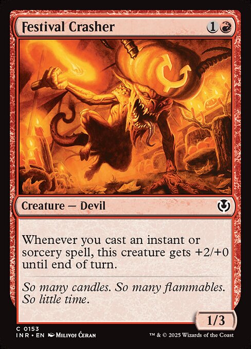 Festival Crasher - Innistrad Remastered Magic card
