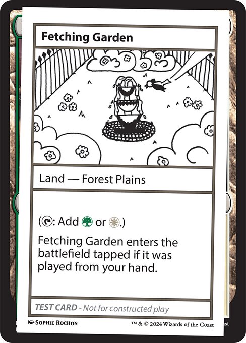 Fetching Garden - Mystery Booster 2 Magic card