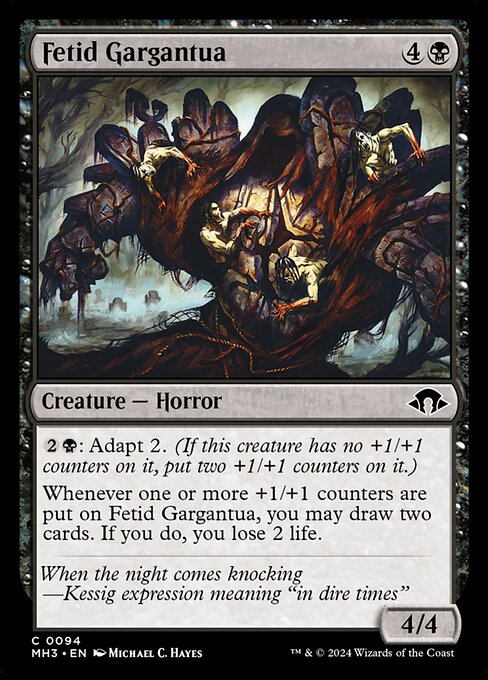 Verwester Gargantua (Fetid Gargantua) - Modern Horizons 3 (#94) - Illustrated by Michael C. Hayes - Magic: The Gathering Card