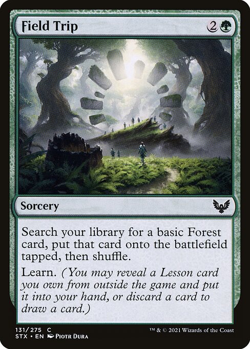 Field Trip - Strixhaven: School of Mages Magic card