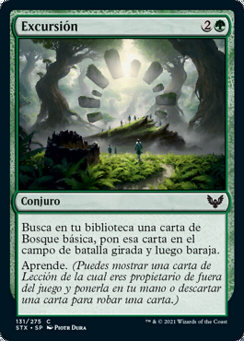 Sortie scolaire (Field Trip) - Strixhaven: School of Mages (#131) - Illustrated by Piotr Dura - Magic: The Gathering Card