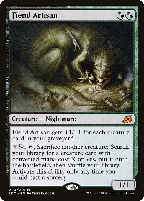 Fiend Artisan - Ikoria: Lair of Behemoths Magic card