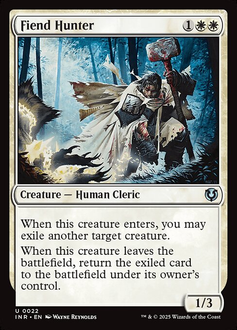 Fiend Hunter - Innistrad Remastered Magic card