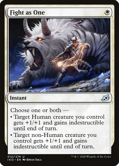 Fight as One - Ikoria: Lair of Behemoths Magic card