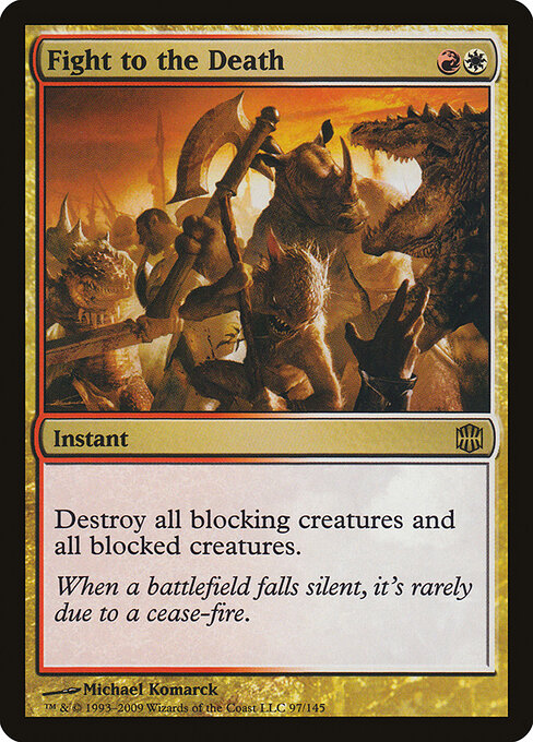 Fight to the Death - Alara Reborn Magic card