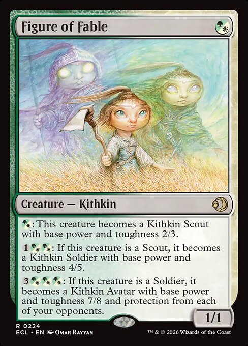 Figure of Fable - Lorwyn Eclipsed Magic card