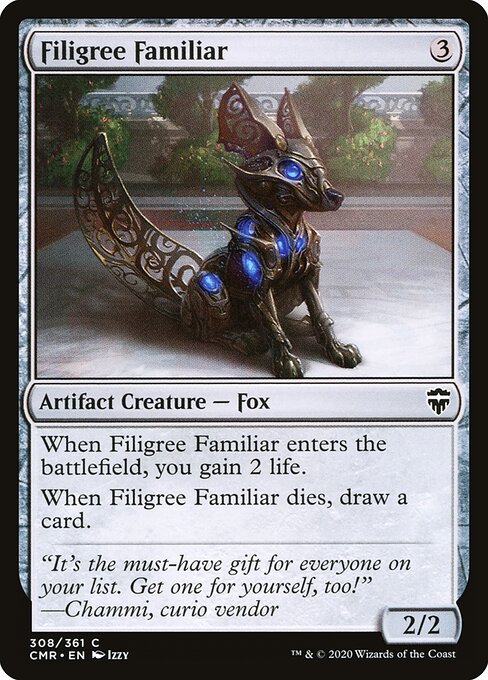 Filigree Familiar - Commander Legends Magic card