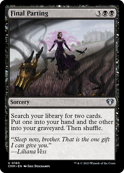 Final Parting - Commander Masters Magic card