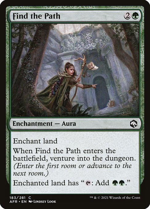 Find the Path - Adventures in the Forgotten Realms Magic card