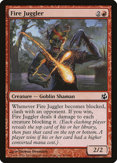 Fire Juggler - Morningtide Magic card