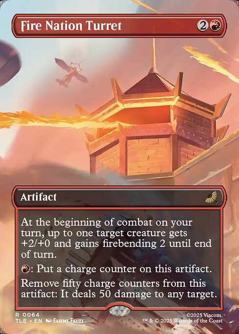 Fire Nation Turret - Avatar: The Last Airbender Eternal Magic card