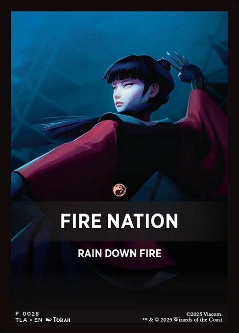 Fire Nation - Avatar: The Last Airbender Jumpstart Front Cards (#28) - Magic: The Gathering Card