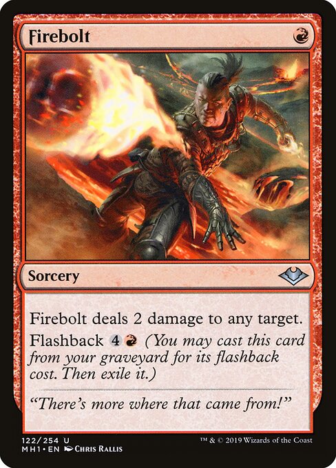 Firebolt - Modern Horizons Magic card