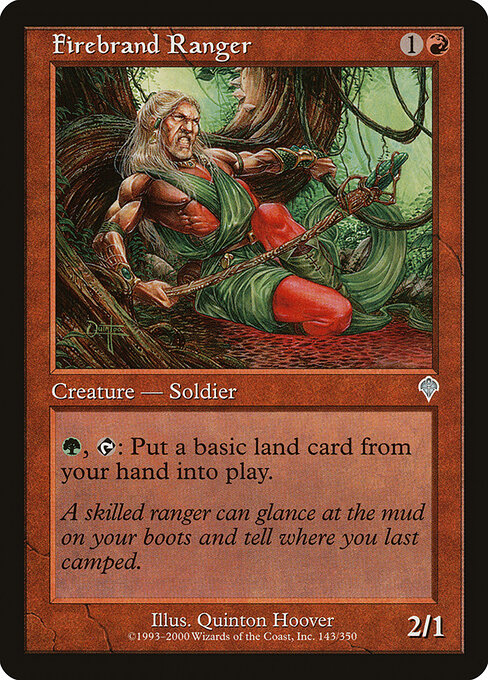 Firebrand Ranger - Invasion Magic card