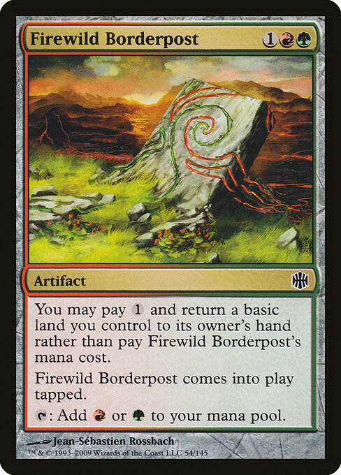 Firewild Borderpost - Alara Reborn Magic card