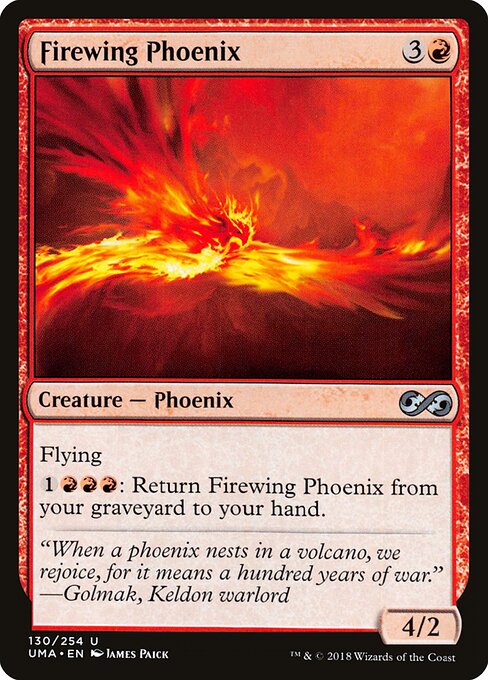 Firewing Phoenix - Ultimate Masters Magic card
