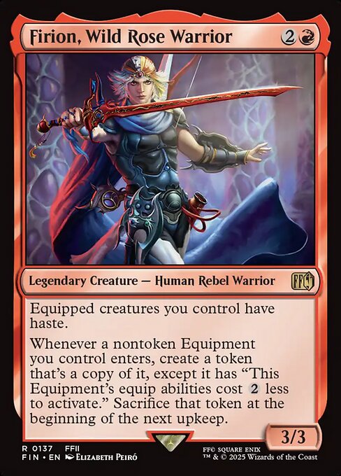 Firion, Wild Rose Warrior - Final Fantasy Magic card