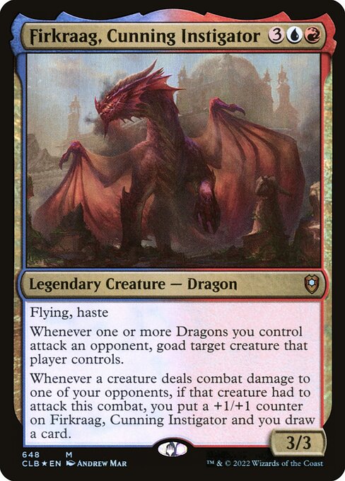 Firkraag, Cunning Instigator - Commander Legends: Battle for Baldur's Gate Magic card